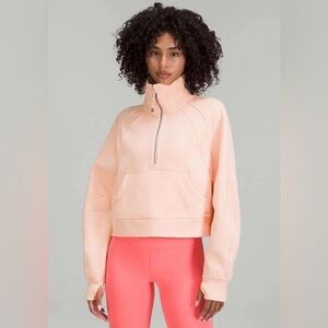 Lululemon scuba oversized funnel neck half zip
